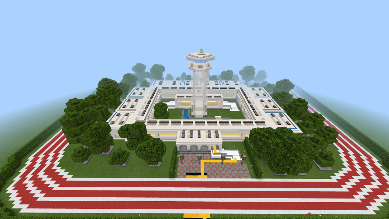 壁無優環境公共交通坂自然 Minecraftカップ 全国大会 未来の学校 ひとりひとりが可能性に挑戦できる場所