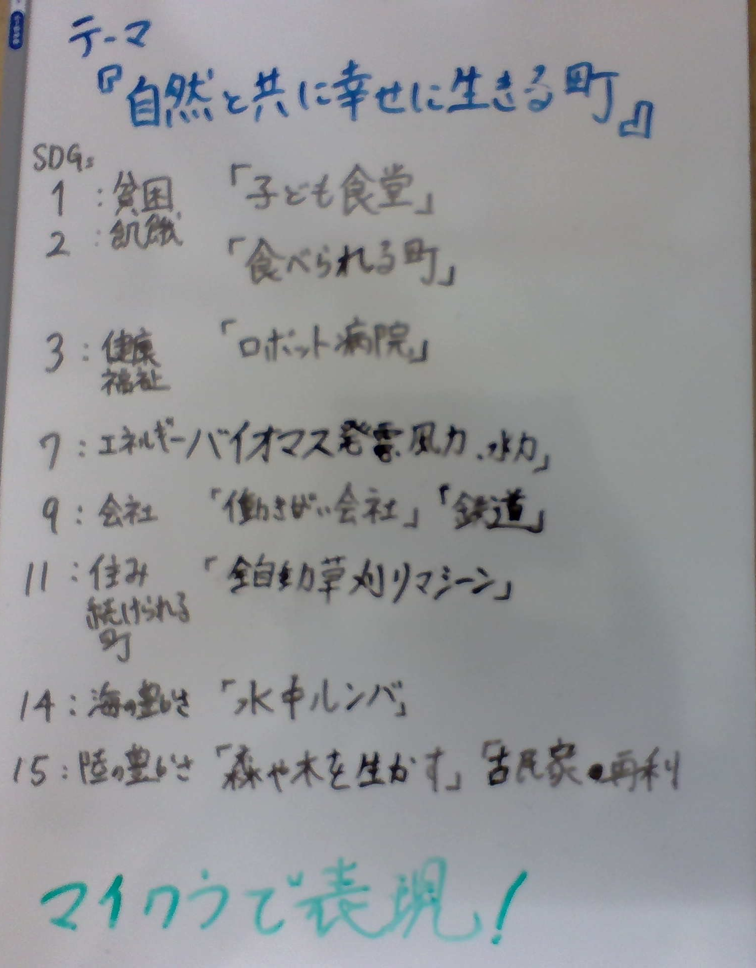 どのような計画をたてて制作をすすめたか