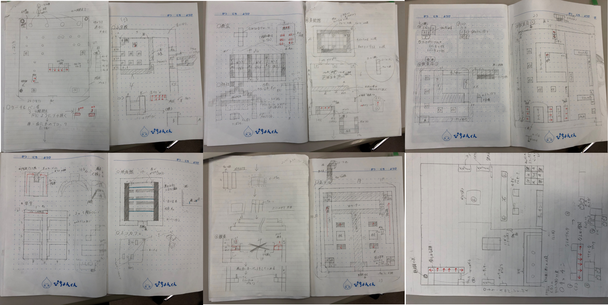 どのような計画をたてて制作をすすめたか