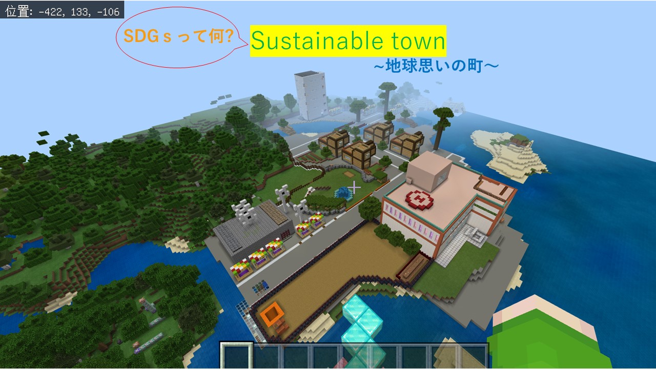 SDGｓって何？Sustainable town～地球思いの町～